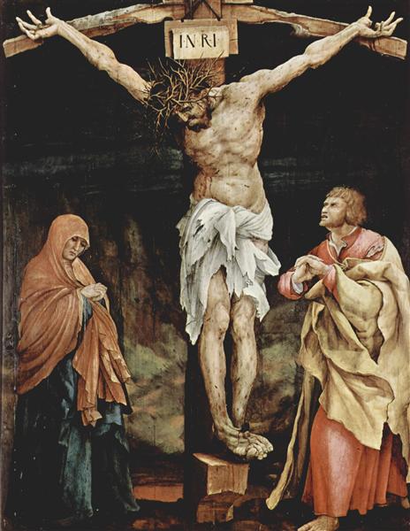 The Crucifixion, 1523 - 1524 - Матіас Грюневальд