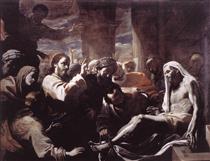The Raising of Lazarus - Mattia Preti