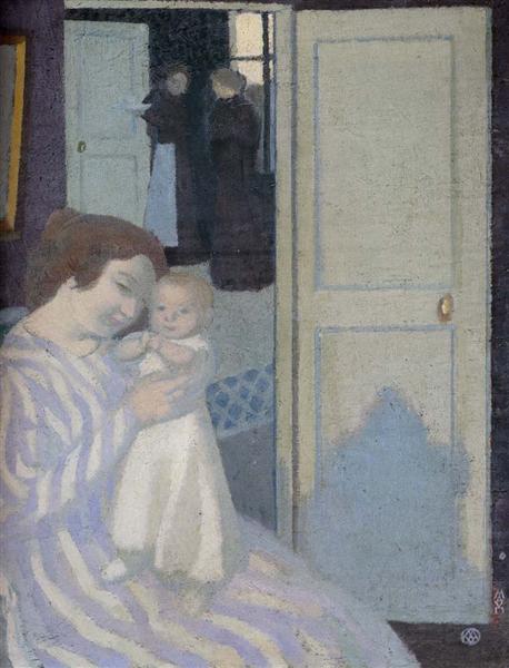 Mother And Child, c.1890 - Морис Дени