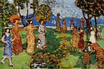 A Day in the Country - Maurice Prendergast