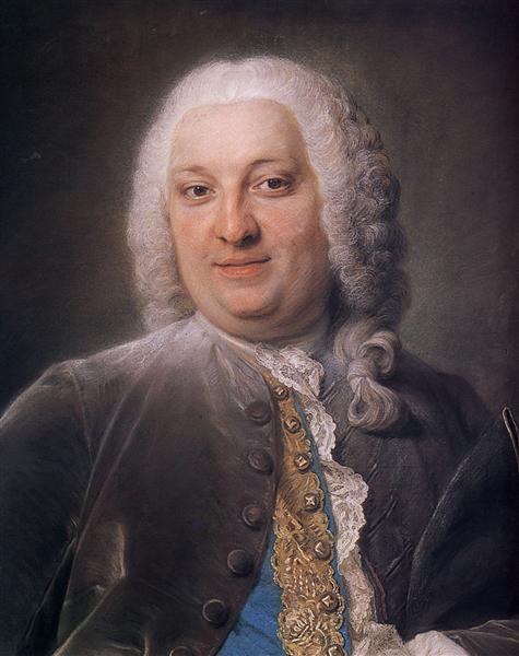 Jacques Louis Francois Roussel, Marquis de Courcy - Моріс Кантен де Латур