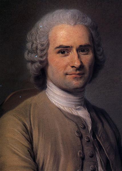 Jean-Jacques Rousseau - Maurice Quentin de La Tour
