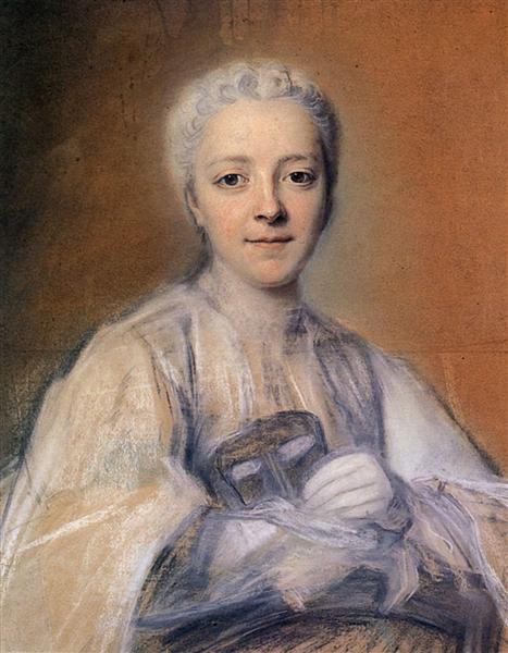Jeanne Elisabeth de Geer, Baroness Tuyll - Моріс Кантен де Латур
