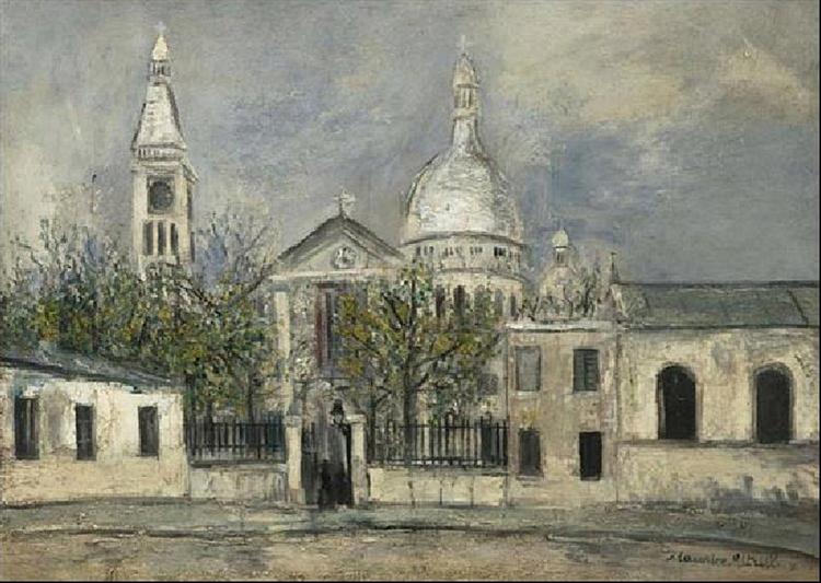 St. Pierre de Montmartre - Maurice Utrillo