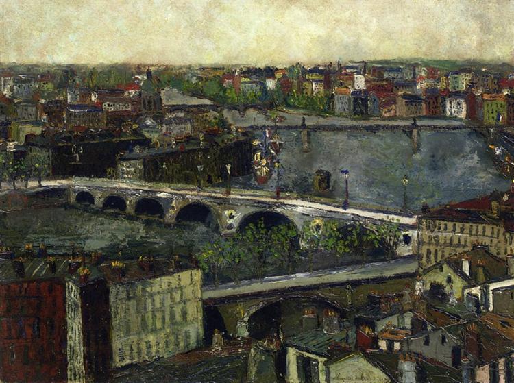 The Bridges of Toulouse - Морис Утрилло
