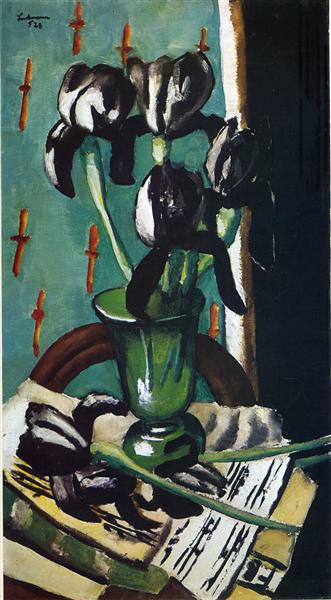 Black Irises, 1928 - Max Beckmann