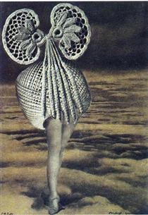 Above the clouds - Max Ernst