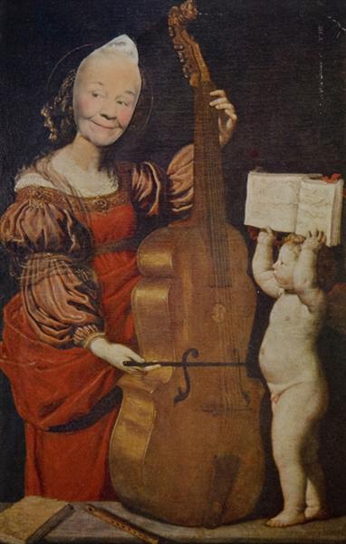 Ridiculous Portrait (Cello, Cherub), 1972 - Мэй Уилсон