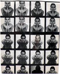 Ridiculous Portrait (Contact Sheet) - May Wilson