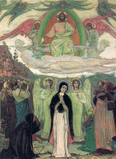 Ascension, 1895 - Michail Wassiljewitsch Nesterow