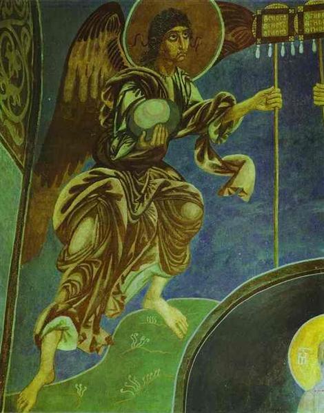 Angel with Labara, 1884 - Mijaíl Vrúbel
