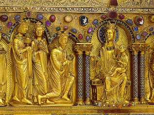 Adoration of the Magi, c.1200 - Ніколаc Верденський