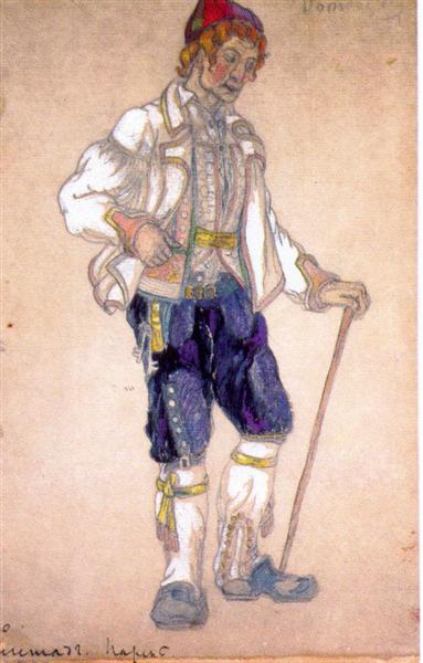 A guy, Gegstad, c.1911 - Nikolái Roerich
