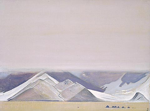 Bogdo-Ul. Hurricane., 1927 - Nikolai Konstantinovich Roerich