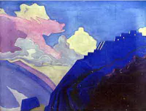 By the Brahmaputra, 1926 - Nikolai Konstantinovich Roerich