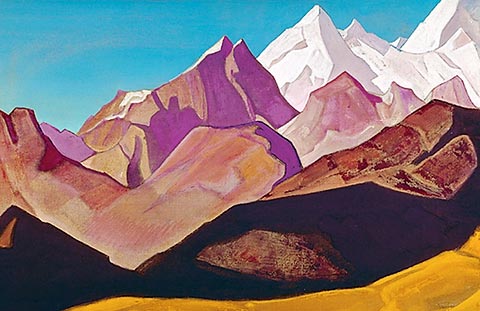 Гималаи, 1934 - Николай  Рерих