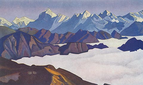 Himalayas, 1936 - Nikolái Roerich