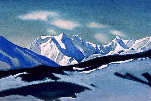 Himalayas, 1942 - Nikolái Roerich