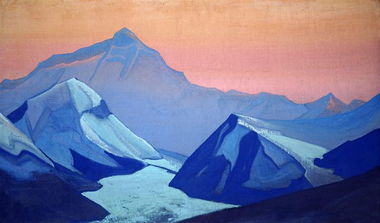 Гималаи. Эверест., 1938 - Николай  Рерих