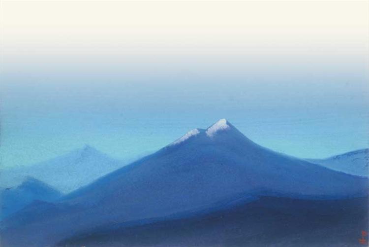 Himalayas. Morning., 1941 - Nikolai Konstantinovich Roerich