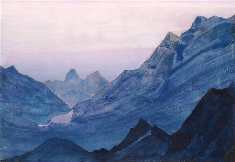 Himalayas (study), 1934 - 尼古拉斯·洛里奇