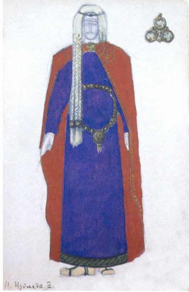 Isolde, 1912 - Nicholas Roerich