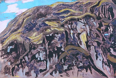 Karelian landscape, 1918 - Nikolái Roerich