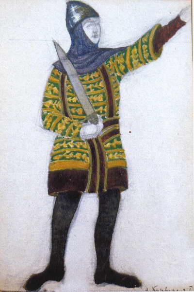Kurvenal, 1912 - Nicolas Roerich