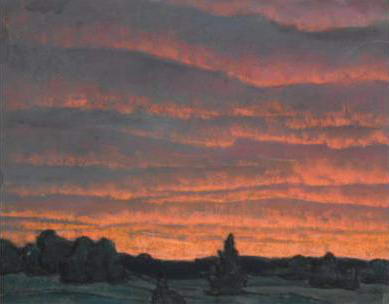 Landscape, 1913 - Nikolai Konstantinovich Roerich
