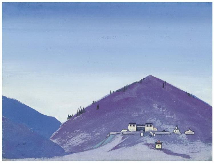 Manjusri cell, Mongolia, c.1929 - Nikolái Roerich