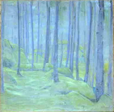 Mist in the forest, 1907 - Николай  Рерих