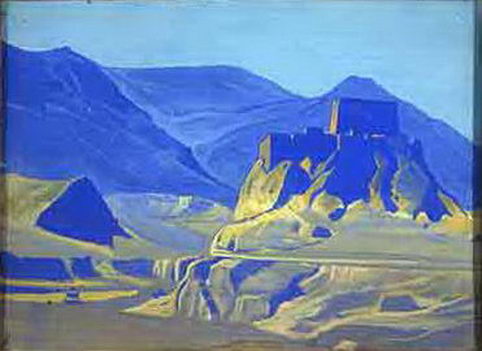Mountany landscape, 1925 - Микола Реріх