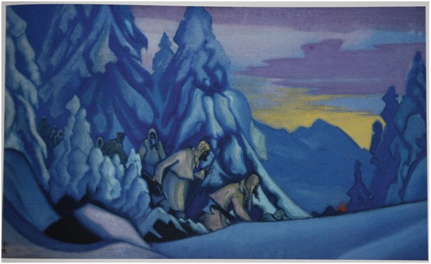 Partisans, 1942 - Nicholas Roerich