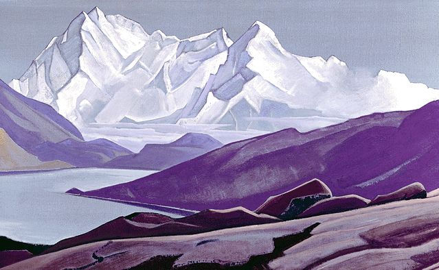 Sacred Himalayas, 1934 - Nikolai Konstantinovich Roerich