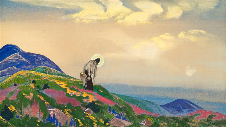 Saint Pantaleon the Healer, 1916 - Nikolai Konstantinovich Roerich