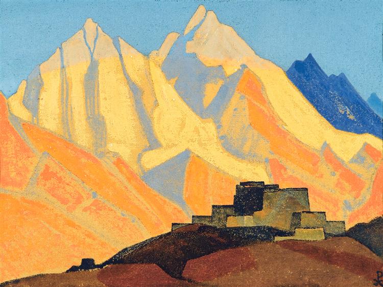 Sacred Himalayas, 1933 - Nikolái Roerich