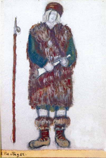 Shepherd, 1912 - Nikolai Konstantinovich Roerich