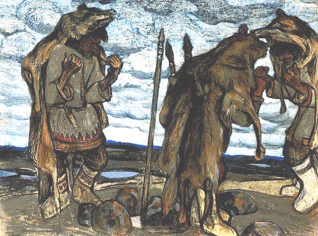 Sorcerers, 1905 - Nicholas Roerich