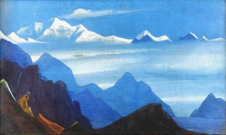 The glory of Himalayas - 尼古拉斯·洛里奇
