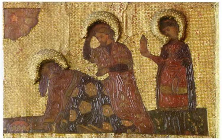 The Virgin Holidays. Adoration of the Magi. Three kings., 1907 - 尼古拉斯·洛里奇