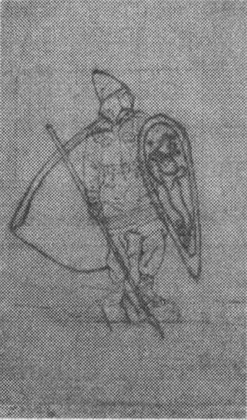 Varangian warrior, 1911 - Nikolai Konstantinovich Roerich