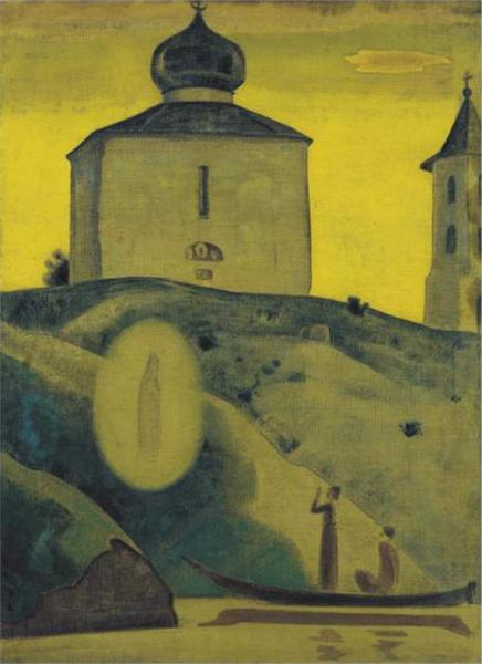 Went out, 1922 - Nicholas Roerich