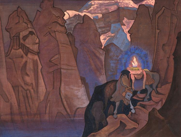 World's Treasure (Cintamani), 1924 - Nicolas Roerich