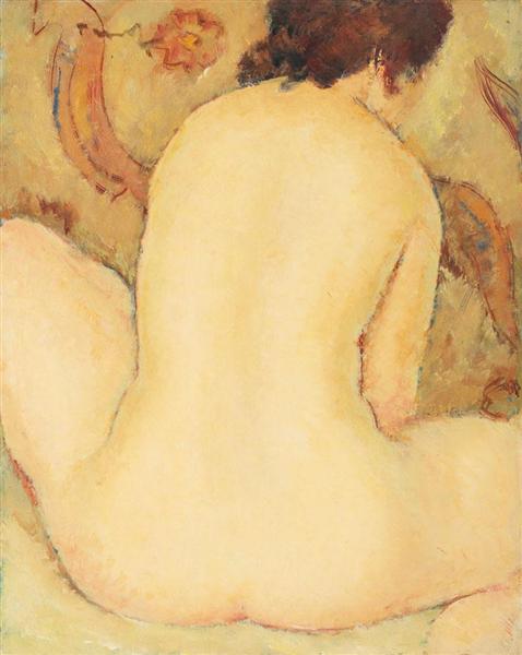 Back Nude, 1934 - Nicolae Tonitza