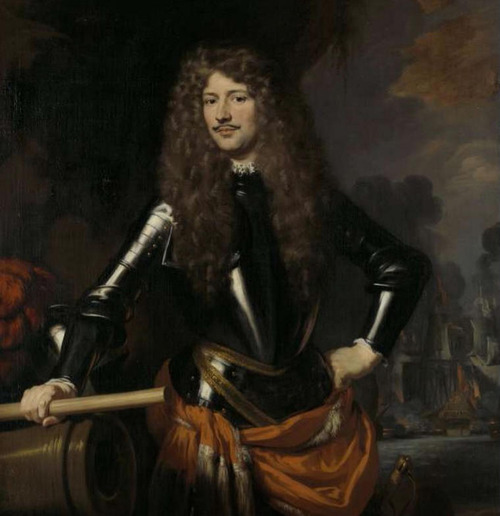 Cornelis Evertsen (1642 - 1706), Lieutenant Admiral of Zeeland, 1680 - Nicolas Maes