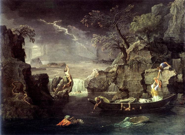 Winter (The Flood), 1660 - 1664 - Nicolas Poussin