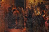 The Judgment of the Sanhedrin - Nikolai Ge