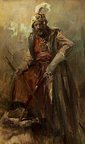 Oriental warrior - Nikolaus Gysis