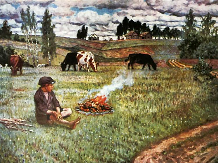 Cowboy, 1941 - Nikolay Bogdanov-Belsky