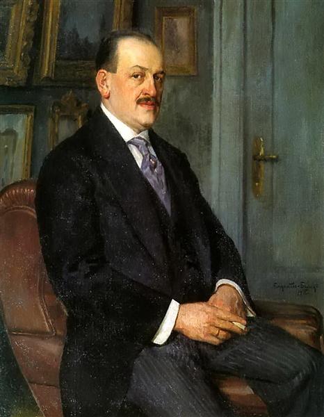 Автопортрет, 1915 - Николай Богданов-Бельский
